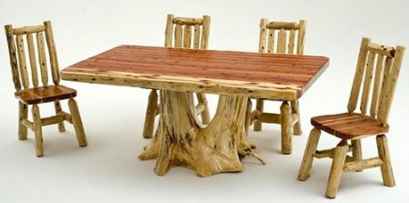 Мебельный набор из древесины