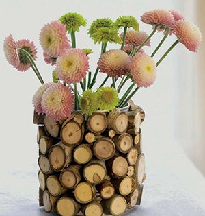 Как сделать красивую декоративную вазу 