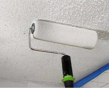 Как покрасить потолок 