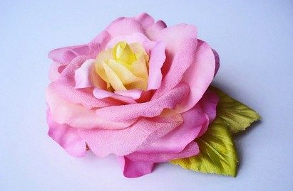 Как сделать цветок из ткани 