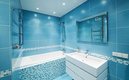 Как расширить ванную комнату визуально