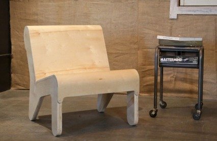 Кресло из фанеры 